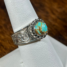 Load image into Gallery viewer, Turquoise & Sterling Silver Rings