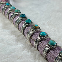 Load image into Gallery viewer, Turquoise & Sterling Silver Rings