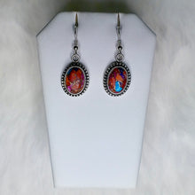 Load image into Gallery viewer, Turquoise Pink Oyster Collection – Sterling Silver &amp; Handmade