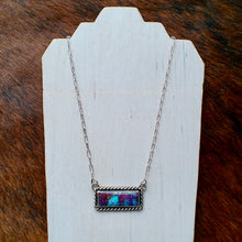 Load image into Gallery viewer, Kingman Turquoise Composite Bar Necklaces