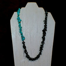 Load image into Gallery viewer, Hematite &amp; Turquoise Howlite Chip Bead Necklaces
