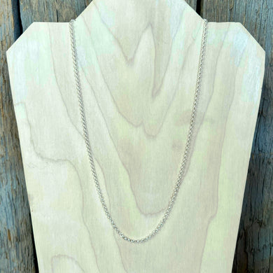 Sterling Silver “Rolo” Chain