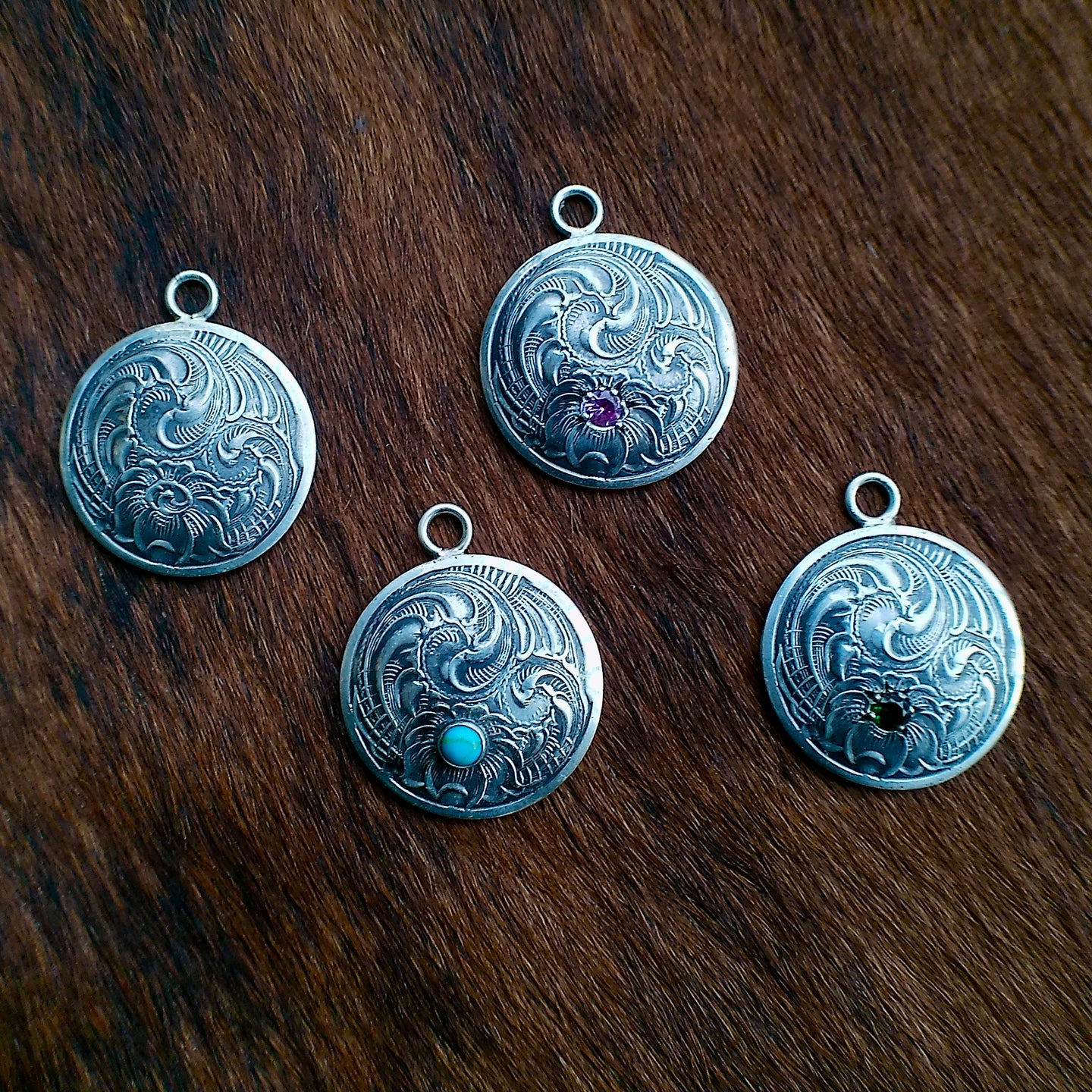 Silver Pendant – Available with Gemstone