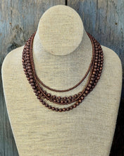 Load image into Gallery viewer, Copper Beaded Necklaces - Various Options Available
