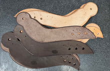 Load image into Gallery viewer, Plain Unlined Dove Wing Spur Straps