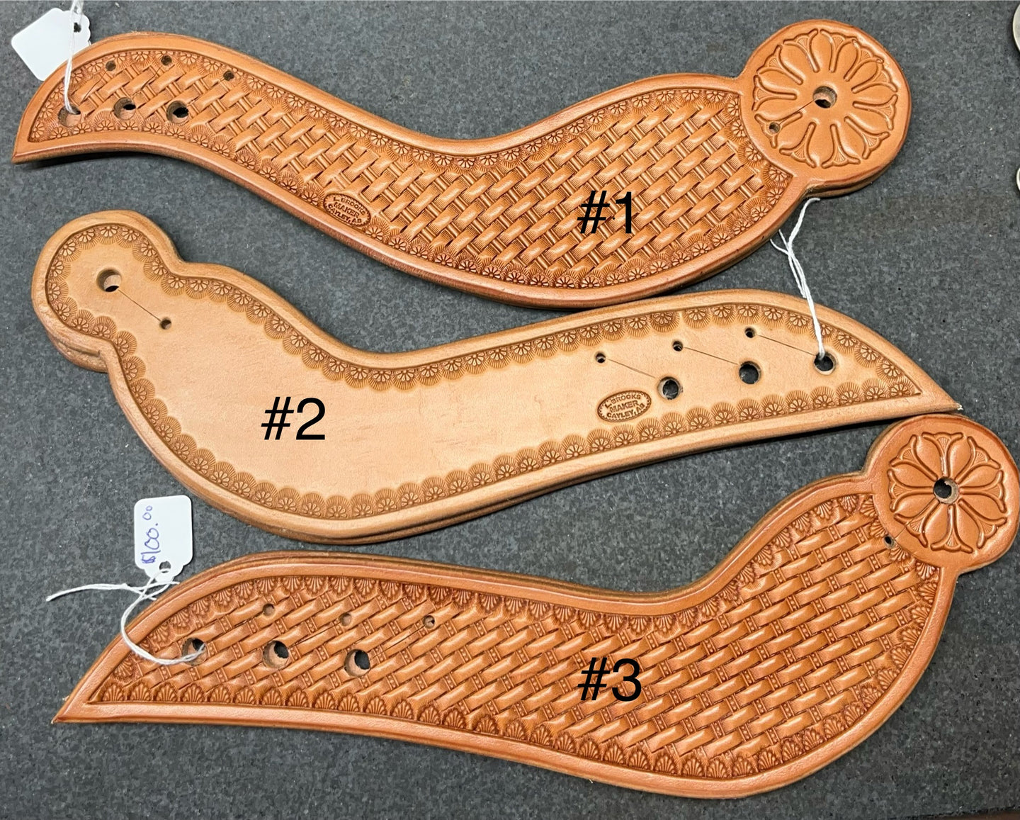 Leather Blanks - Spur Straps