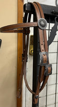 Load image into Gallery viewer, Brow Band Headstalls with Brooks Hardware