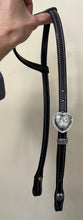 Load image into Gallery viewer, Single sliding ear with hand engraved hardware (card patterns)