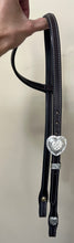 Load image into Gallery viewer, Single sliding ear with hand engraved hardware (card patterns)