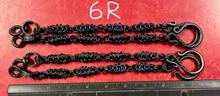 Load image into Gallery viewer, Rein Chains 10&quot; with handforged s-hooks and handmade swivels