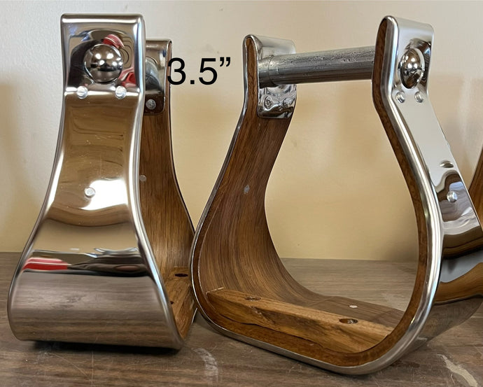 Wilson Stirrups- Stainless Covered