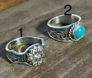 STERLING SILVER RINGS