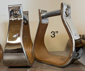 Wilson Stirrups- Stainless Covered