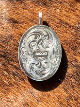 Load image into Gallery viewer, Obsidian &amp; Sterling Silver Pendant