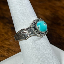 Load image into Gallery viewer, Turquoise &amp; Sterling Silver Rings