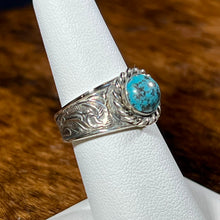 Load image into Gallery viewer, Turquoise &amp; Sterling Silver Rings