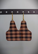 Load image into Gallery viewer, Ear Tag Faux Leather Earrings