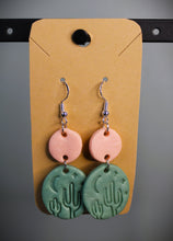 Load image into Gallery viewer, Desert Night Polymer Clay Earrings