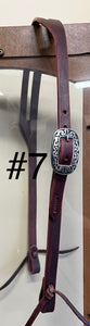 Harness Leather Split Ear Headstall