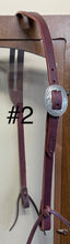 Load image into Gallery viewer, Harness Leather Split Ear Headstall