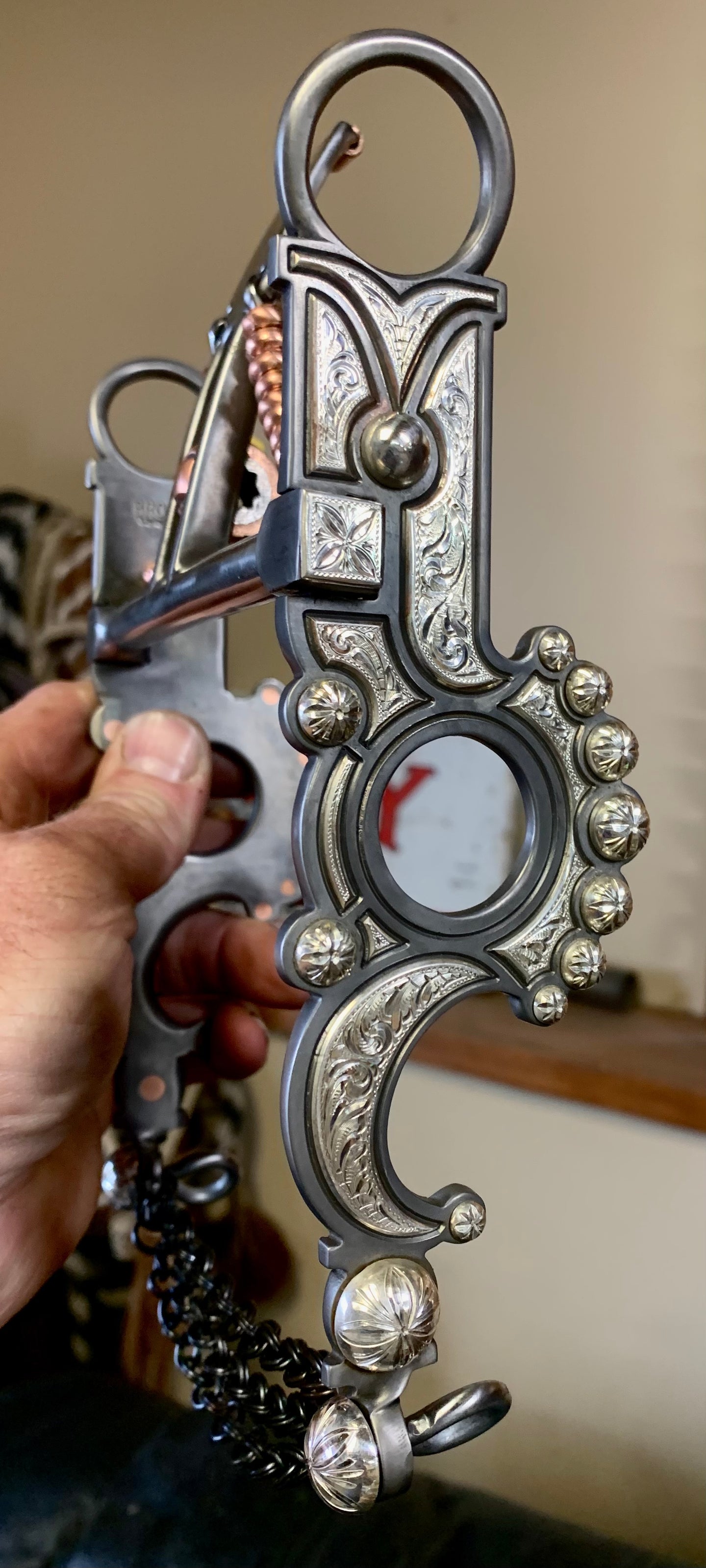 Sterling Overlay Santa Barbara Bit with Spade Mouth (#SB2A) – Brooks ...