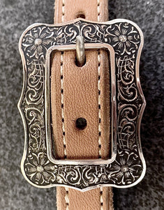 5/8" Buckle (#3 Rectangular)-Nickel/Steel/Brass