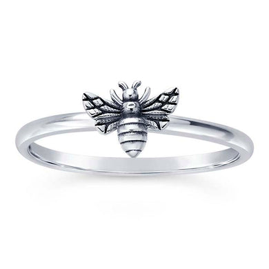 Sterling Silver Honey Bee Ring