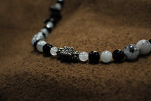 Load image into Gallery viewer, Beaded Black Onyx Necklace