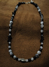 Load image into Gallery viewer, Beaded Black Onyx Necklace