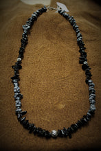 Load image into Gallery viewer, Beaded Black Onyx Necklace