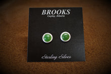 Load image into Gallery viewer, Jade Stud Earrings