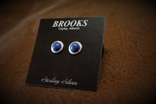 Load image into Gallery viewer, Lapis Stud Earrings