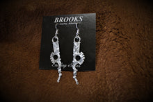 Load image into Gallery viewer, Sterling Silver Bit Earrings