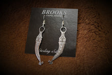 Load image into Gallery viewer, Sterling Silver Bit Earrings