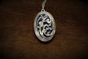 Sterling Silver Lapis Stone Pendent