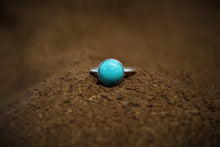 Load image into Gallery viewer, Sterling Silver Turquoise Ring