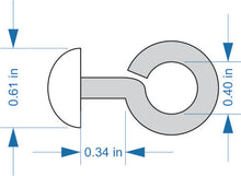 Load image into Gallery viewer, BIT END/REIN SWIVEL