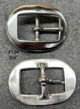 Load image into Gallery viewer, #134 Sleek Cart Buckles-Stainless Steel