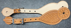 Spur Straps with Stainless Roller buckles