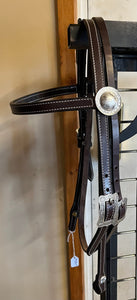 Brow Band Headstalls with Brooks Hardware